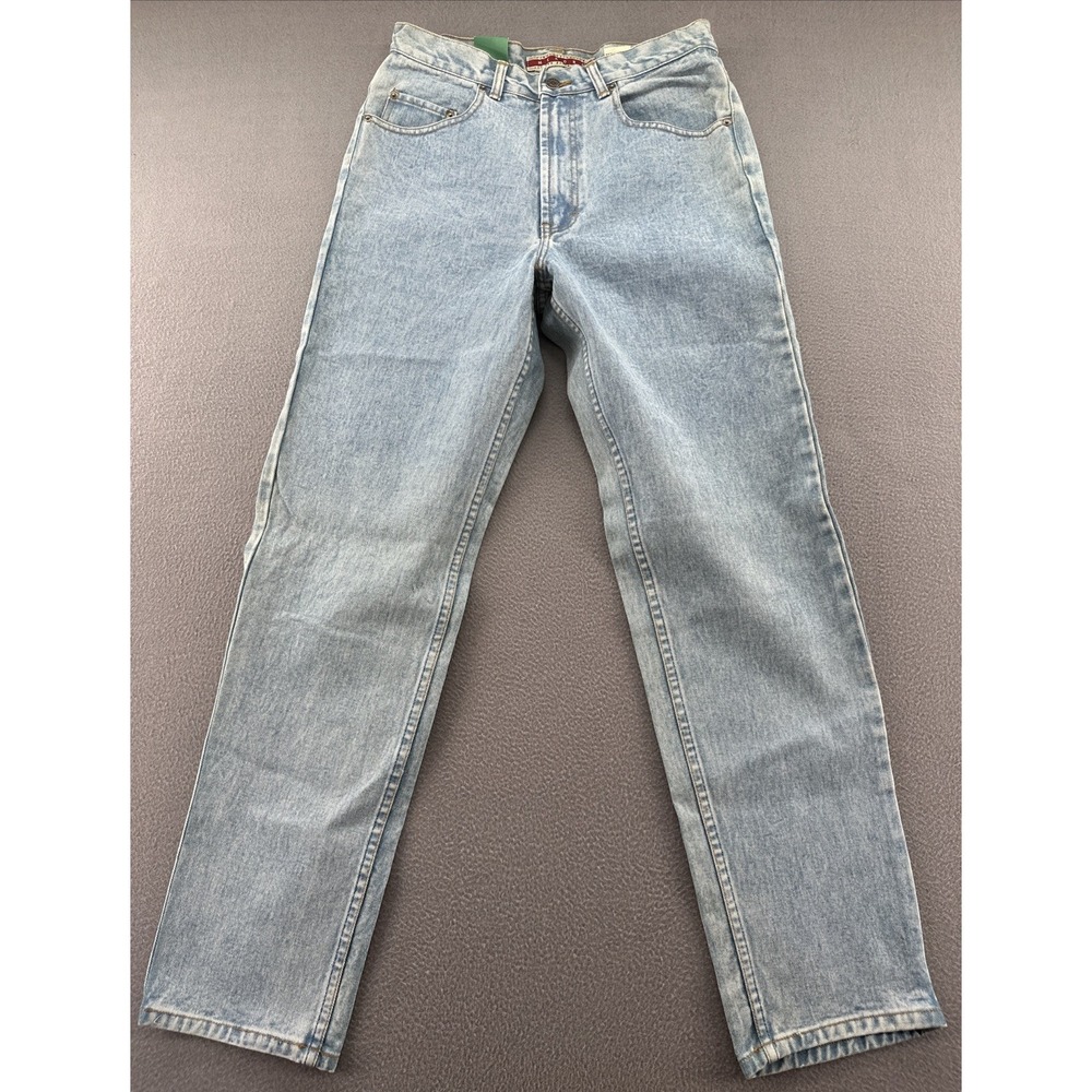 VTG Merona Jeans Mens Sz 32x32 Light Wash 90s Y2K Relaxed Fit